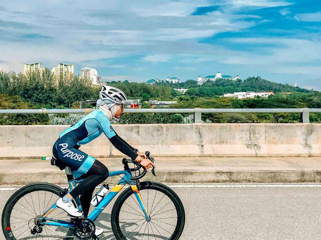 Dayang Syahida: Despite having scoliosis, her goal is to complete an Ironman