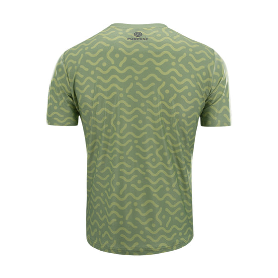 Hypermesh ELITE Running T-Shirt Quartz Green Purpose