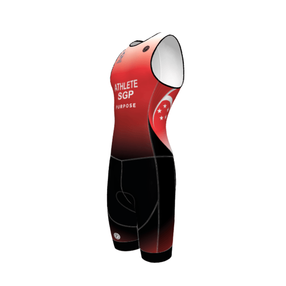 Team SGP World Triathlon Tri Suit Hydrophobic, Unisex, Made-to-Order Purpose